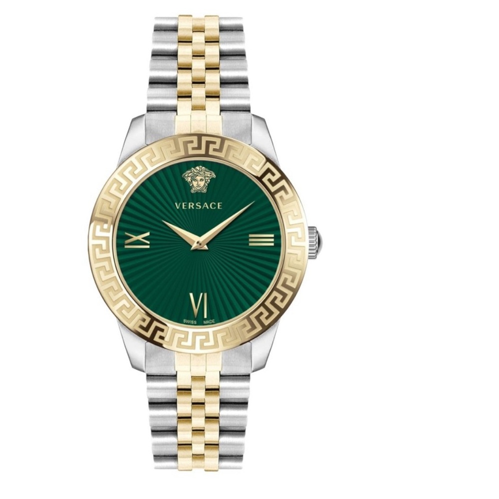 Versace Greca Signature Women's two toned Watch